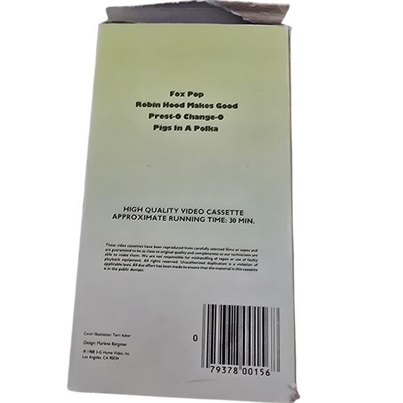 My Favorite Fairytales Volume 2: The Three Little Pigs (VHS, 1988) - Picture 2 of 5